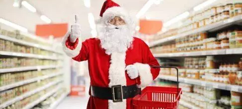 What time is the supermarket open on Christmas Eve, when is the last day I can post a card?